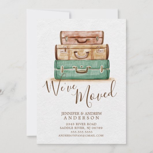  uitstapjes | Verplaatsingsaankondiging Aankondiging (Voorkant)