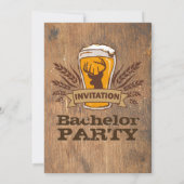 Uitstapkaart met bier & feest kaart (Achterkant)