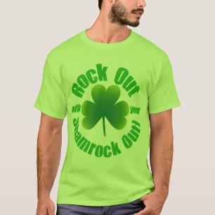 Uitstappen op St Patricks Day T-shirt
