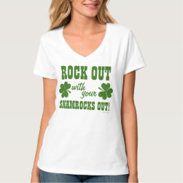 Uitstappen op St Patricks Day T-shirt