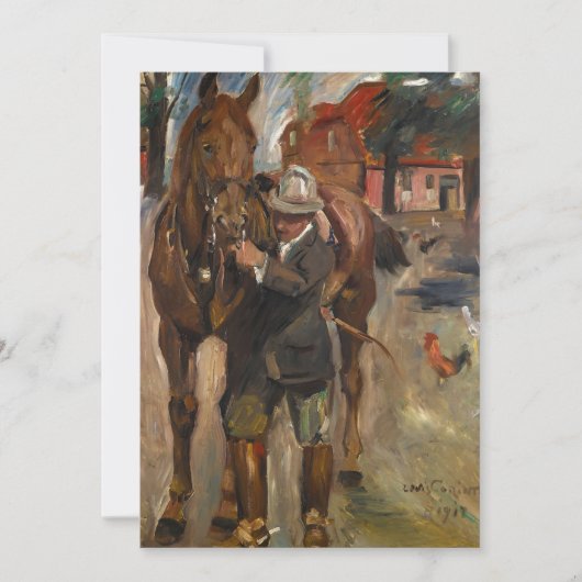 Uitstappen voor een Ride | Lovis Corinth (Voorkant)