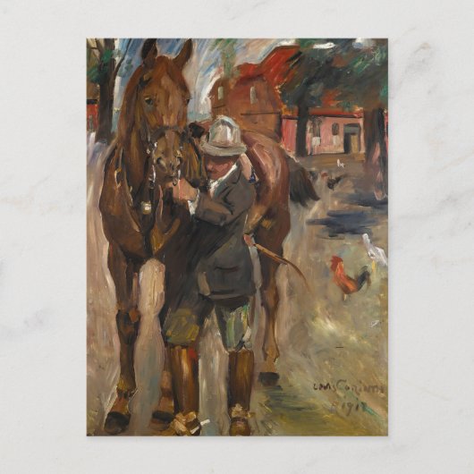 Uitstappen voor een Ride | Lovis Corinth Briefkaart (Voorkant)