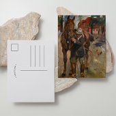 Uitstappen voor een Ride | Lovis Corinth Briefkaart