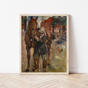 Uitstappen voor een Ride   Lovis Corinth Poster