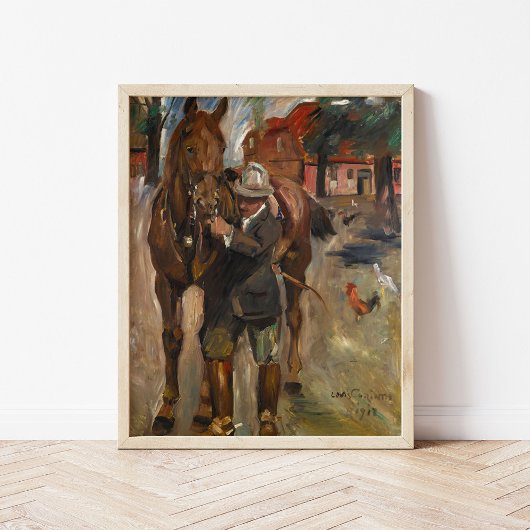 Uitstappen voor een Ride | Lovis Corinth Poster