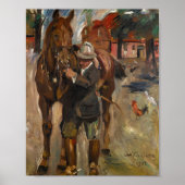 Uitstappen voor een Ride | Lovis Corinth Poster (Voorkant)