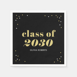 Uitstekend Afstuderen bewerkbare kleuren Servet