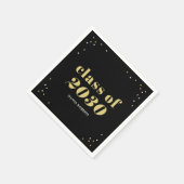 Uitstekend Afstuderen bewerkbare kleuren Servet (Hoek)