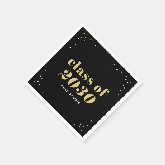 Uitstekend Afstuderen bewerkbare kleuren Servet (Hoek)