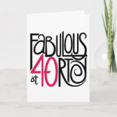 Uitstekend bij Forty Kaart (Voorkant)