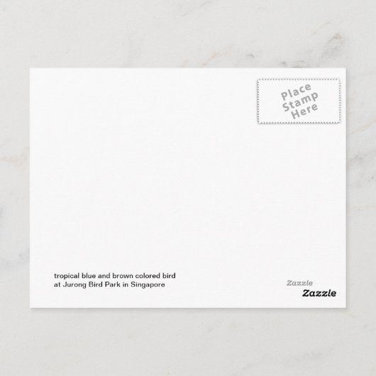 Uitstekend Briefkaart (Achterkant)