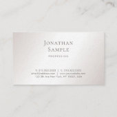 Uitstekend creatief minimalistisch design Moderne  Visitekaartje (Achterkant)