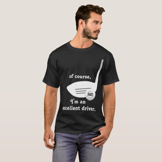 Uitstekend Driver Golf Shirt (Voorkant volledig)