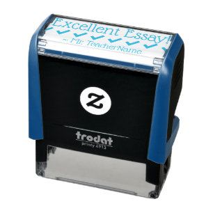"Uitstekend Essay!" Tutor Feedback Rubber Stempel