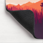 Uitstekend "FireWatch"-ontwerp voor Muismat (Hoek)