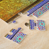Uitstekend gedetailleerde Marokkaanse patroondeur Legpuzzel (Zijkant)