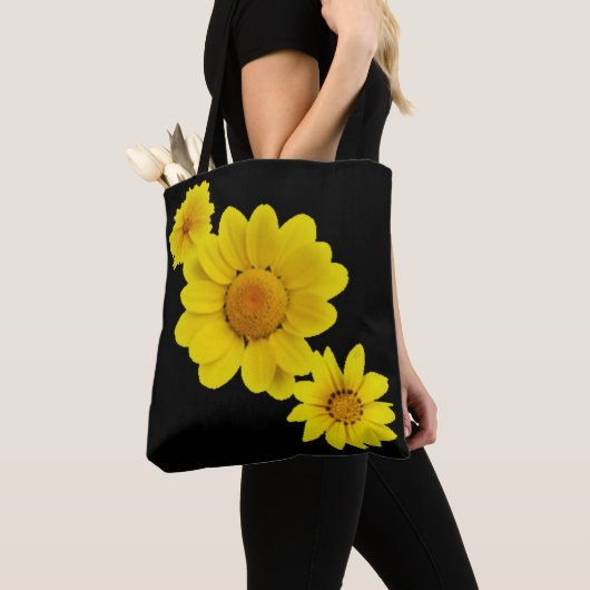 Uitstekend geel tote bag (Dichtbij)