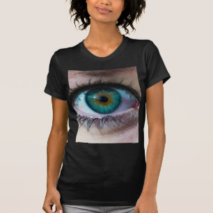 Uitstekend groen oogstje surrealistische fotocadea t-shirt
