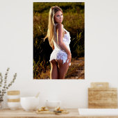 Uitstekend in haar veld poster (Keuken)