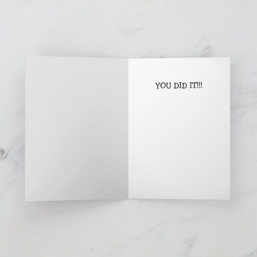 Uitstekend Llama-Afstuderen Kaart (Binnen)