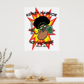 Uitstekend met de hand getrokken Poster van de Car (Keuken)