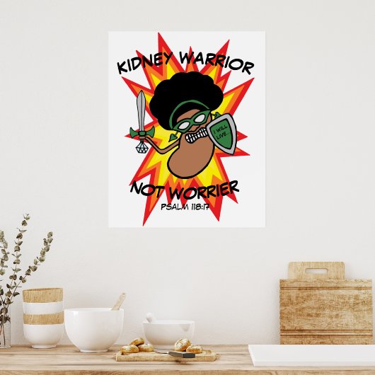 Uitstekend met de hand getrokken Poster van de Car (Keuken)