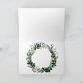 Uitstekend nieuwjaar, eenvoudig en elegant kaart (Binnen)