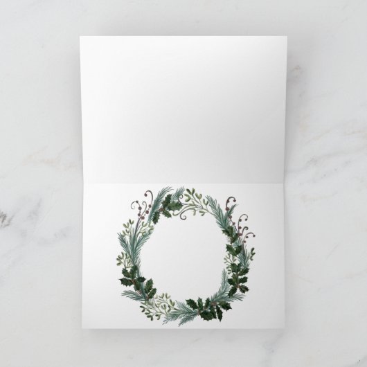 Uitstekend nieuwjaar, eenvoudig en elegant kaart (Binnen)