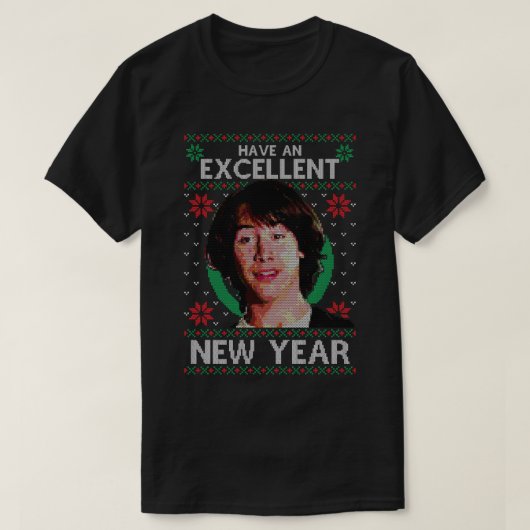 Uitstekend nieuwjaar t-shirt (Design voorkant)