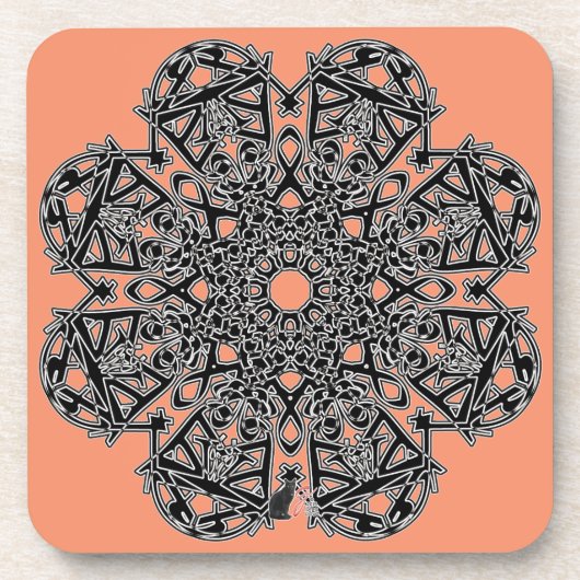 Uitstekend Octa Glyph Dusk-Onderzetter Drankjes Onderzetter (Voorkant)