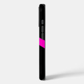 Uitstekend ontwerp op zwarte achtergrond Case-Mate iPhone case (Achterkant / Links)