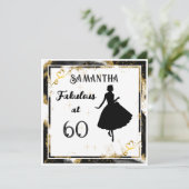 Uitstekend op "jouw leeftijd" verjaardagskaart feestdagenkaart (Staand voorkant)