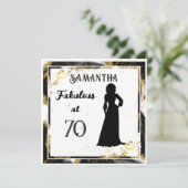 Uitstekend op "jouw leeftijd" verjaardagskaart feestdagenkaart (Staand voorkant)