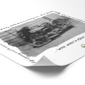 Uitstekend...opgebruikt! Poster (Hoek)