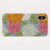 Uitstekend patroon met chrysanten Case-Mate iPhone case (Achterkant (horizontaal))