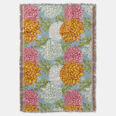 Uitstekend patroon met chrysanten deken (Voorkant Verticaal)