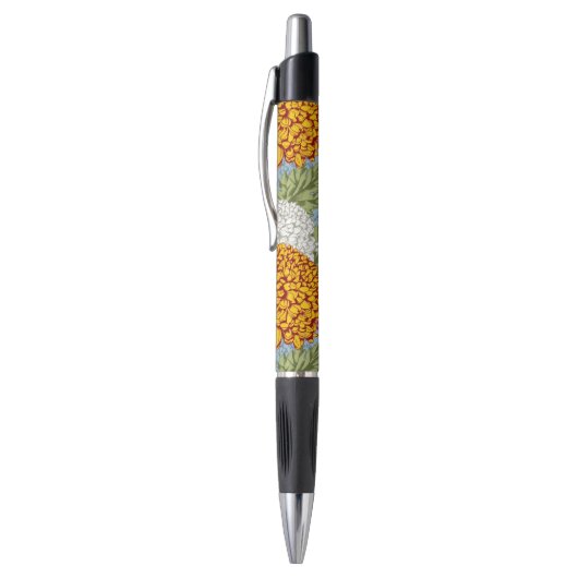 Uitstekend patroon met chrysanten pen (Top (Verticaal))