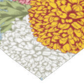 Uitstekend patroon met chrysanten tafelkleed (Gekanteld)