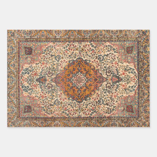 Uitstekend Perzisch tapijtpatroon Inpakpapier Vel (Voorkant 2)