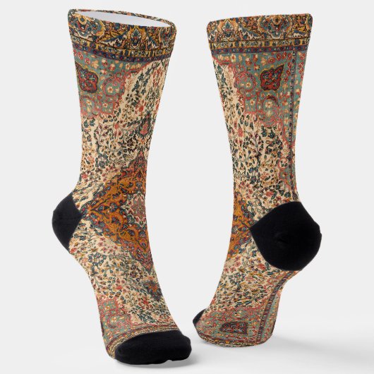 Uitstekend Perzisch tapijtpatroon Sokken (Gebogen)