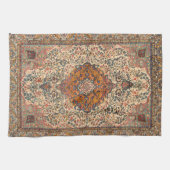 Uitstekend  Perzisch tapijtpatroon Theedoek (Horizontaal)