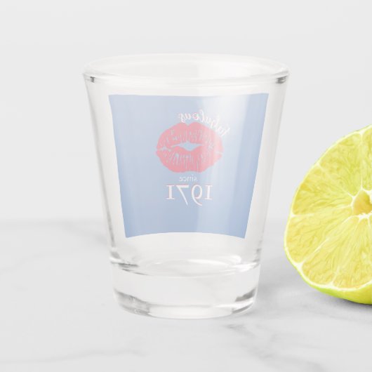 Uitstekend sinds 1971 shot glas (Achterkant)