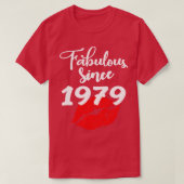 Uitstekend sinds 1979 t-shirt (Design voorkant)