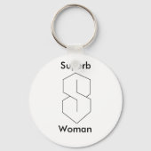 Uitstekend Sleutelhanger voor vrouwen (Voorkant)