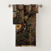 Uitstekend steampunkontwerp bad handdoek (Insitu)