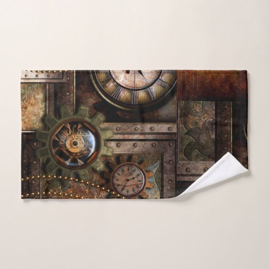 Uitstekend steampunkontwerp bad handdoek (Handdoek)