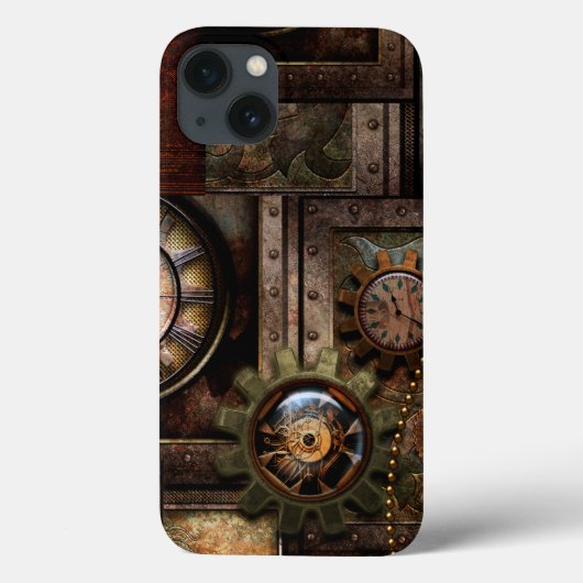 Uitstekend steampunkontwerp Case-Mate iPhone case (Achterkant)