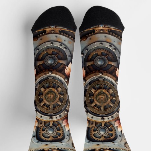 Uitstekend steampunkontwerp sokken (Top)