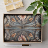 Uitstekend steampunkontwerp tissuepapier (Geschenk)