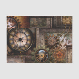 Uitstekend steampunkontwerp tissuepapier